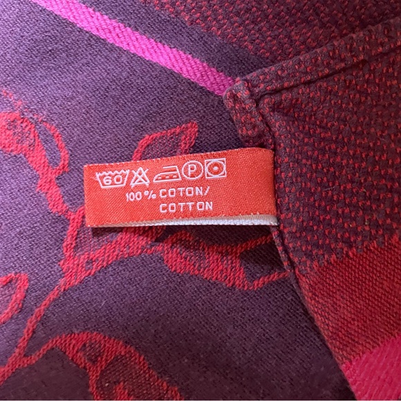 Jacquard tea towel Jean Vier made in France. 100 percent cotton vintage. - Picture 2 of 4